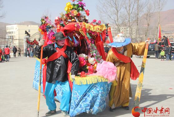 温暖中国|甘南州临潭县洮州社火闹新春（组图）