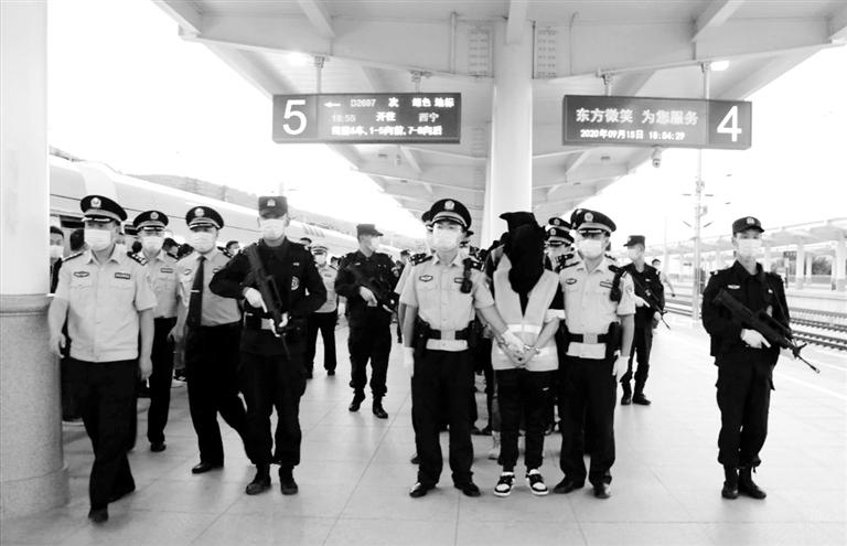 天水市“9·08”电诈案专案组凯旋 抓获嫌疑人22名