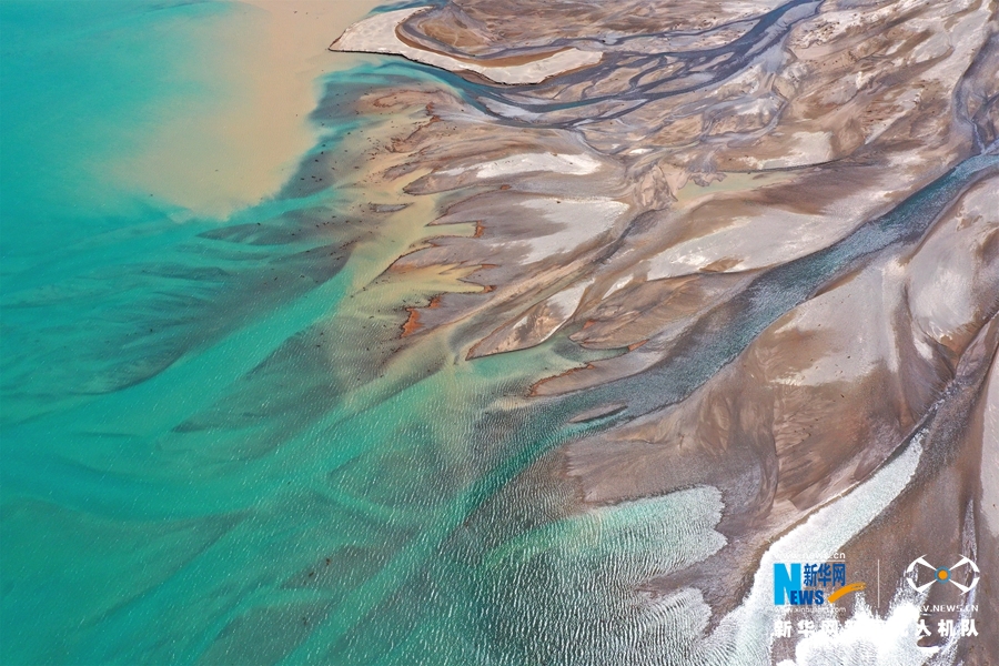 【“飞阅”中国】惊艳！昌马湖畔：河流绘大地“扇面”