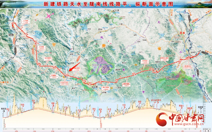 甘肃第一条自主建设铁路（天陇铁路） 全线进入开工建设施工准备阶段