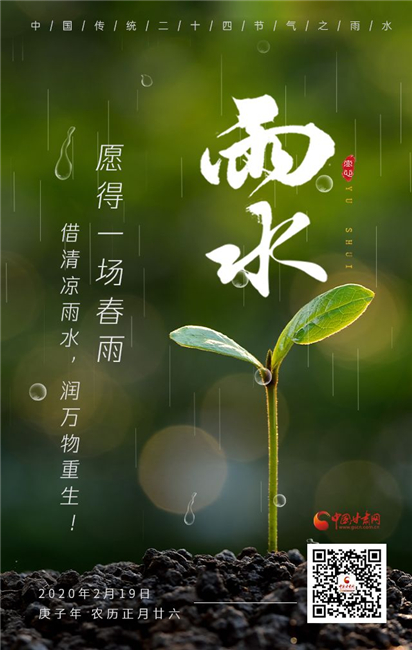 雨水海报