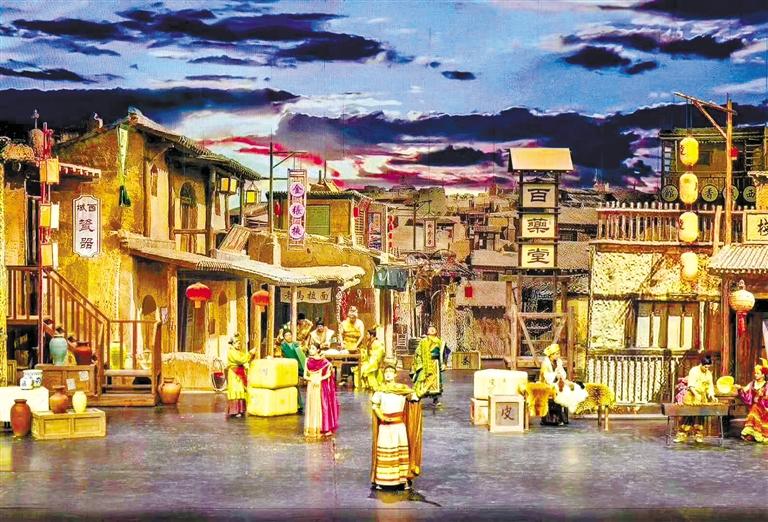 大型历史情景剧《回道张掖》旅游演出正式回归