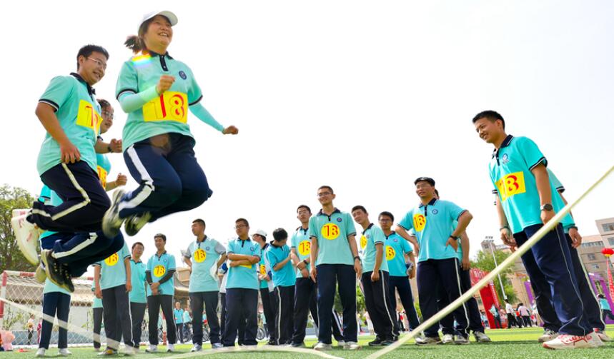 【陇拍客】甘肃张掖：阳光体育 欢乐满校园