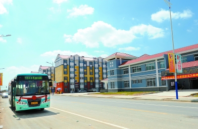 兰州新区开通的环区公交/图