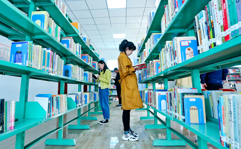 陇拍客·世界读书日|甘肃张掖：建好农家书屋培育文明乡风（组图）