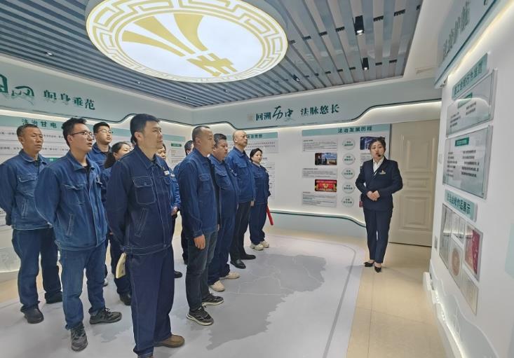 国网华池县供电公司开展主题党日暨宪法宣传联建活动